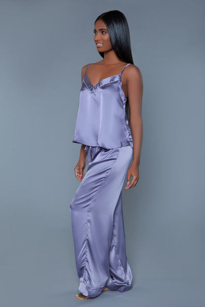 2025 Madison Satin Pants PJ Set