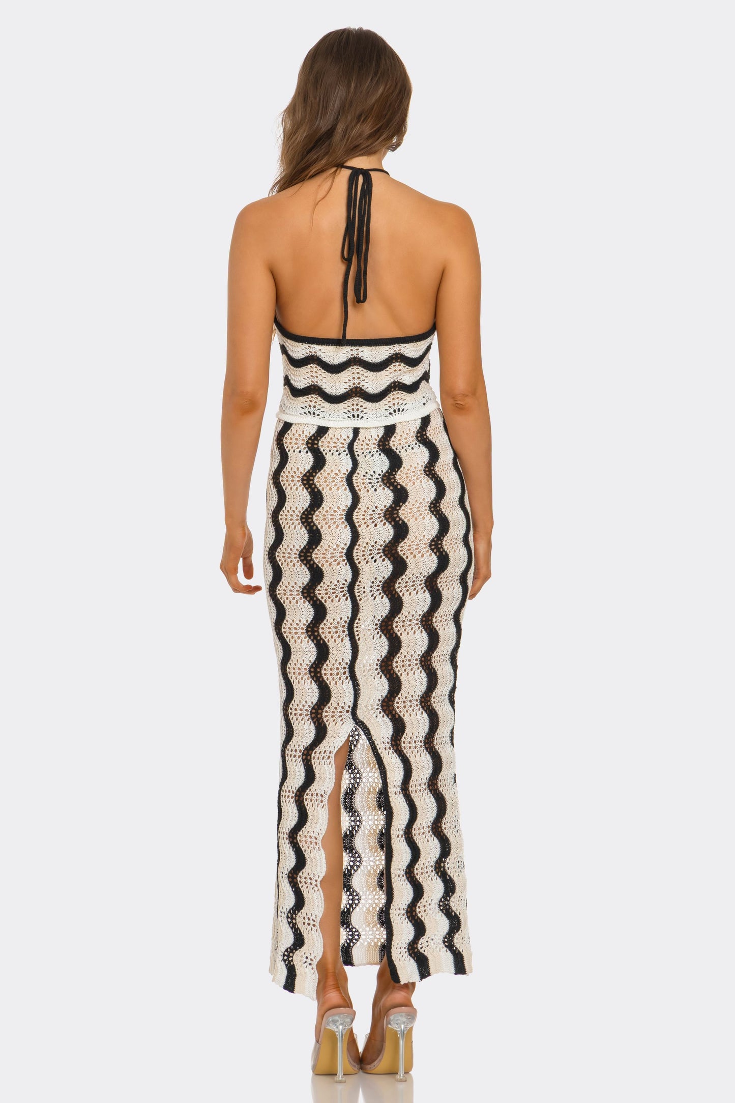 2757 Wavy Baby Cover Up Dress