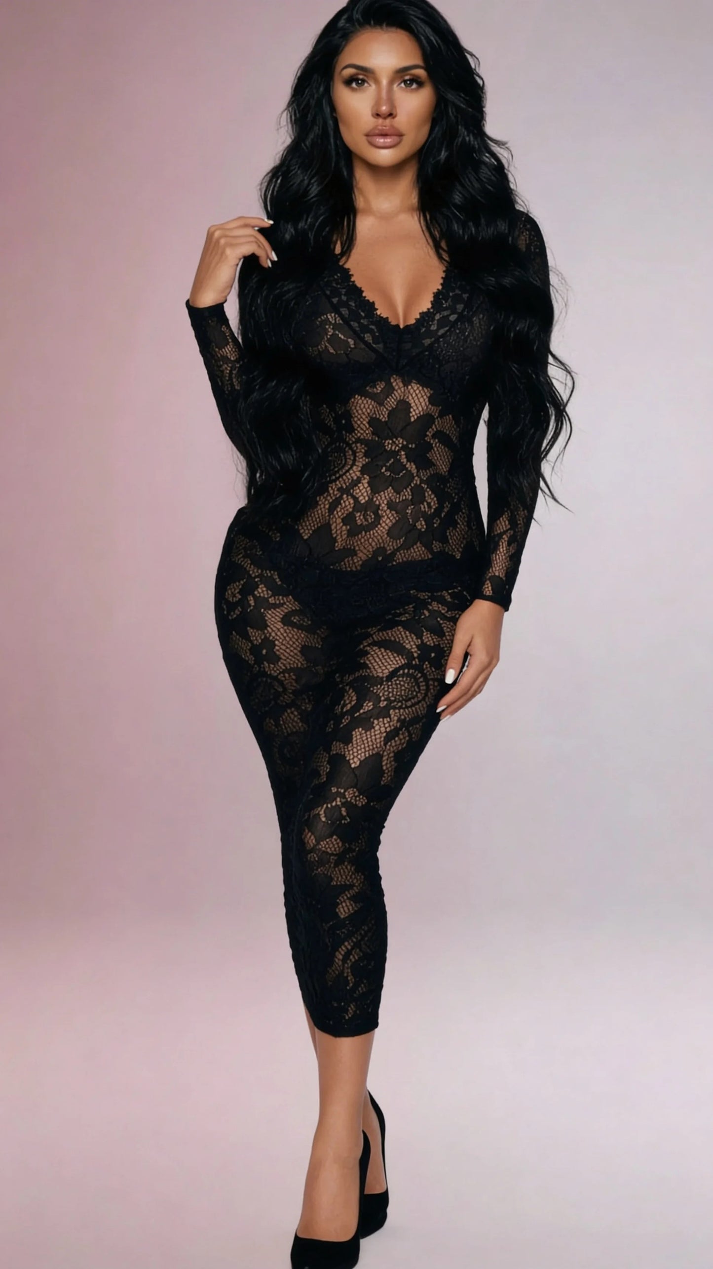 2790 Into You Bodystocking
