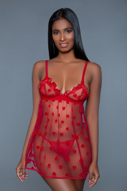 2032 Valentine Babydoll