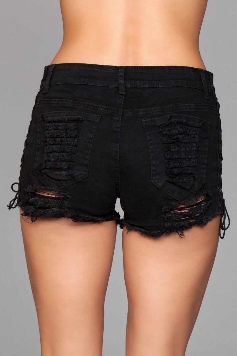 J5 Looped in Distress Shorts